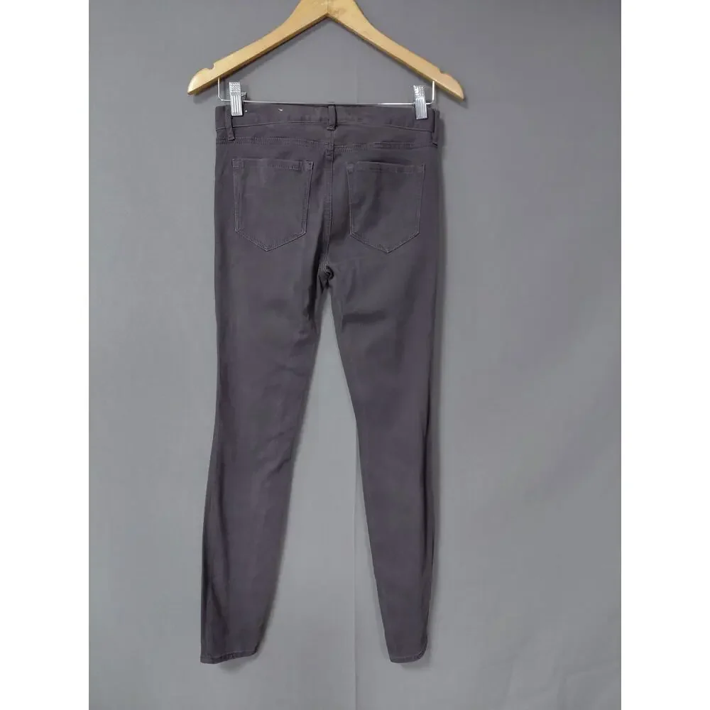 Loft Legging Gray Stretch Pants Women Size 0P